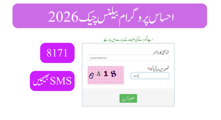 احساس پروگرام بیلنس چیک 2026