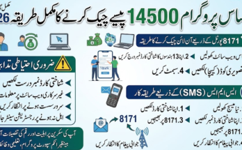 احساس پروگرام 14500 پیسے
